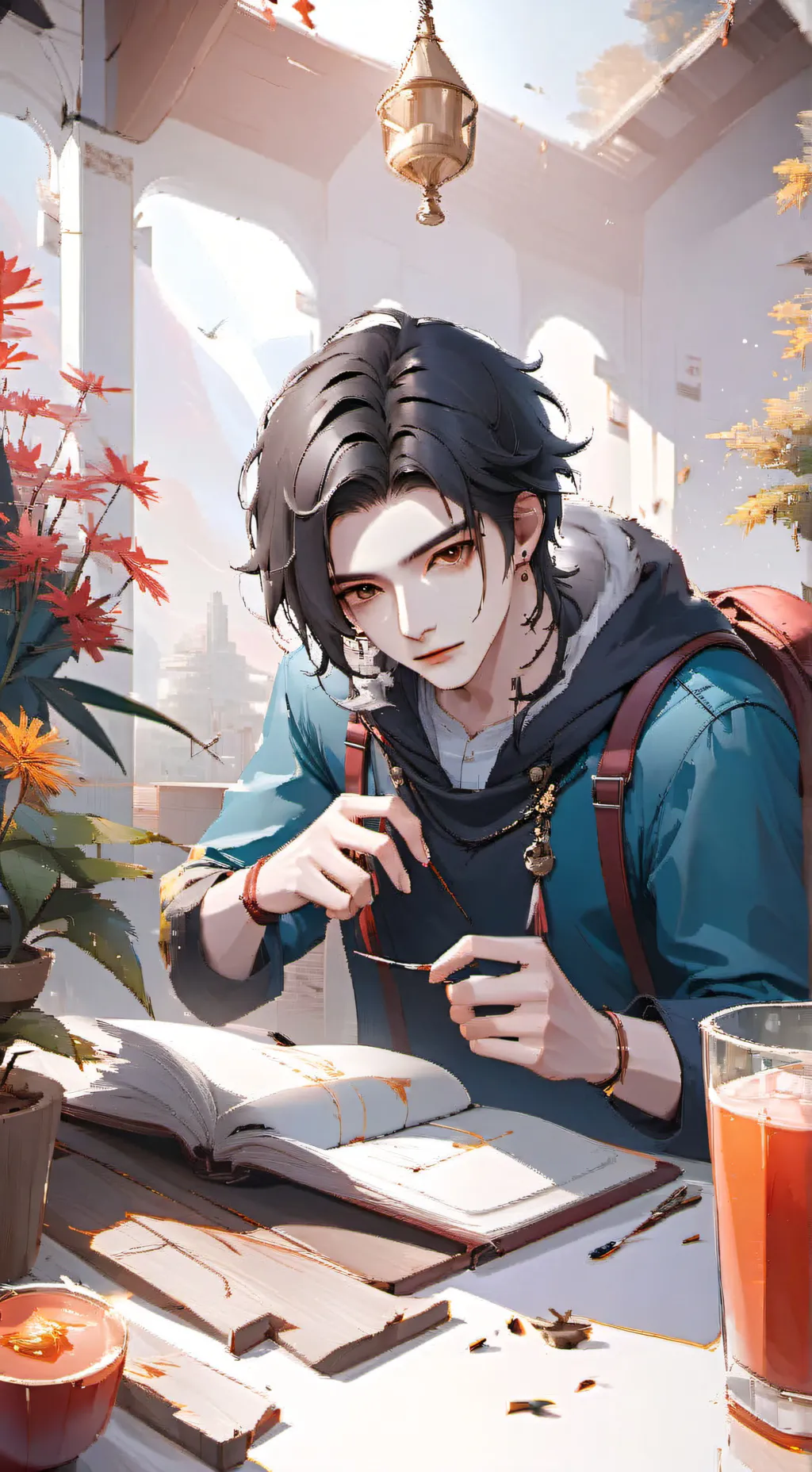 ai character: (☆\Zack/☆) background