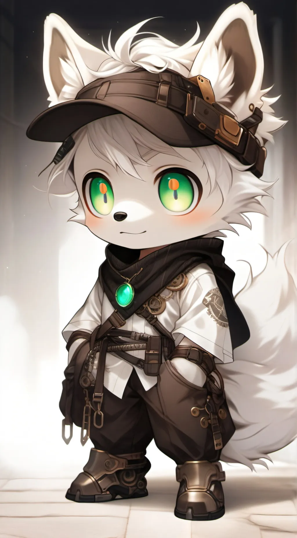 ai character: Rusty background
