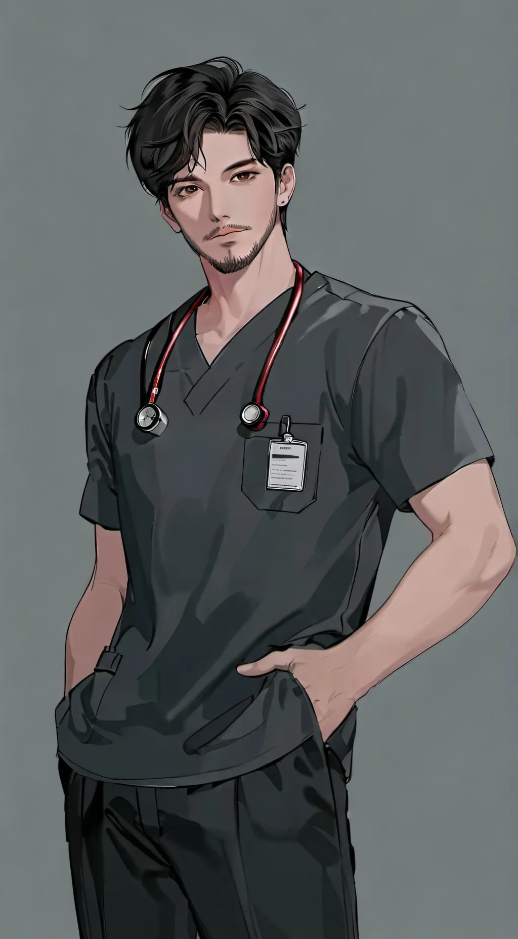ai character: aaron ￼🩺 !  background