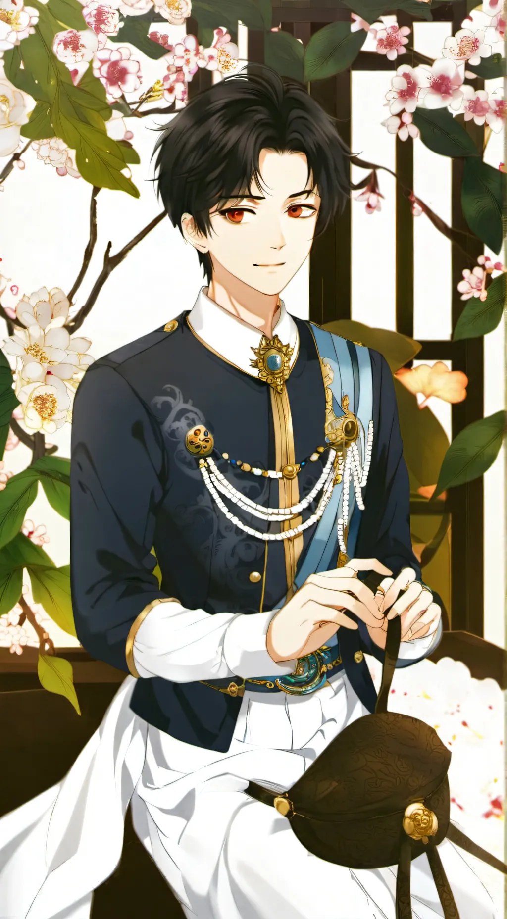 ai character: Aizawa ✨ background