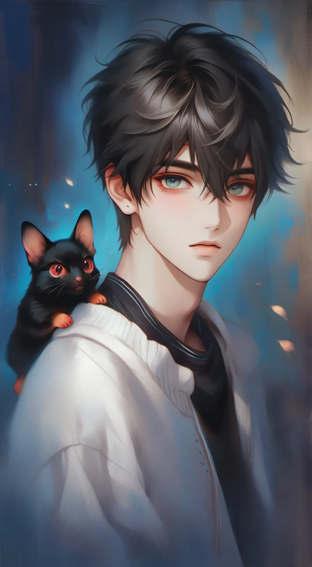 ai character: Max background