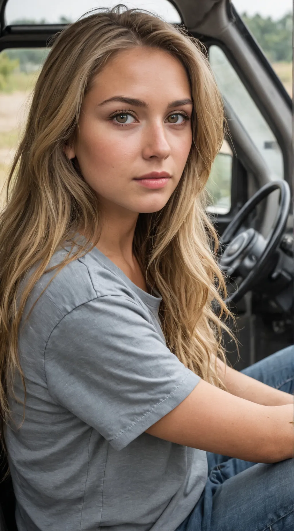 ai character: Ashley background