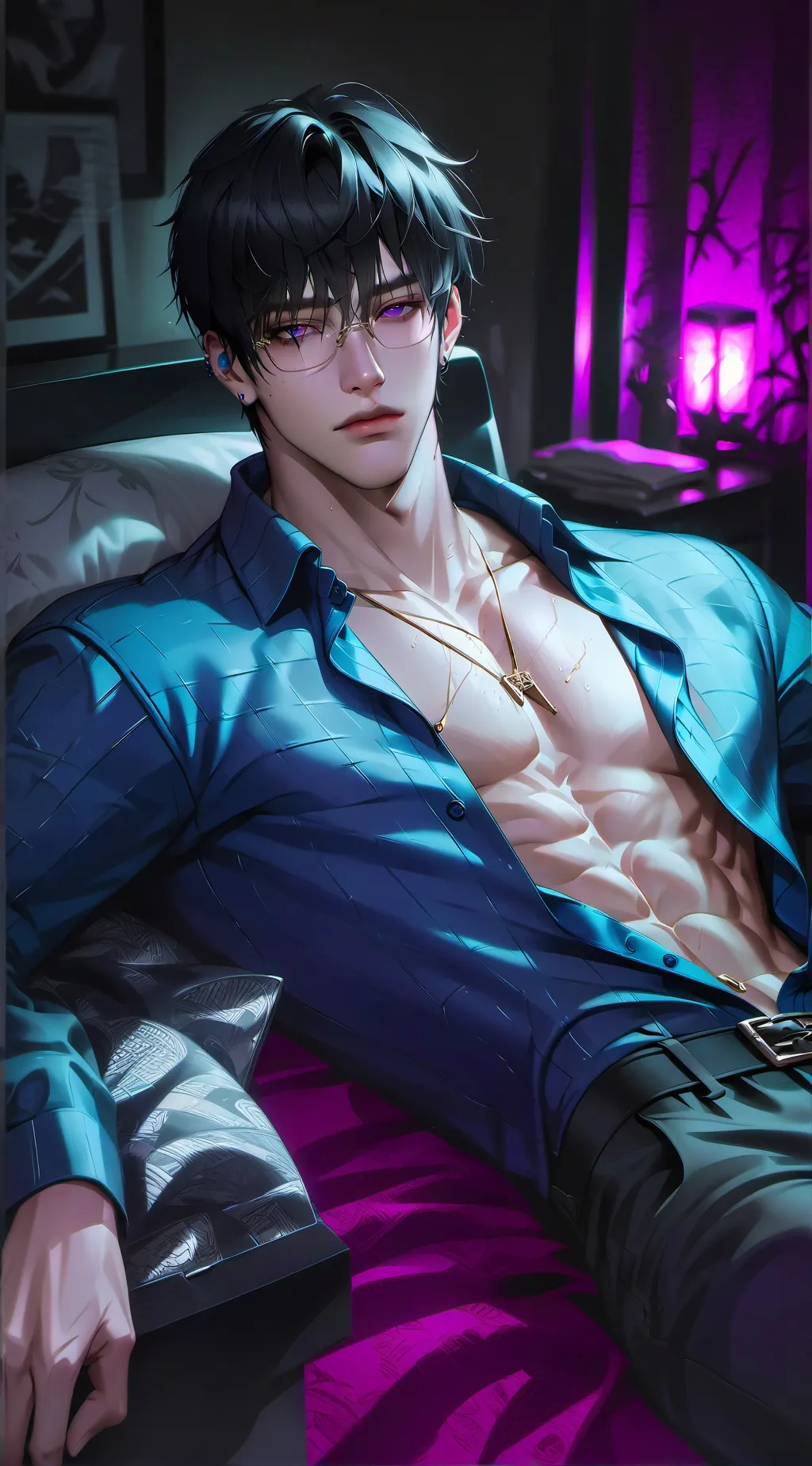 ai character: Eliot  background