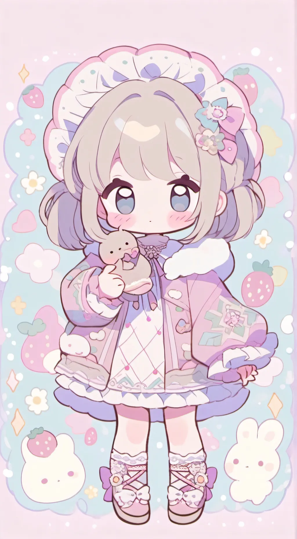 ai character: Луся background