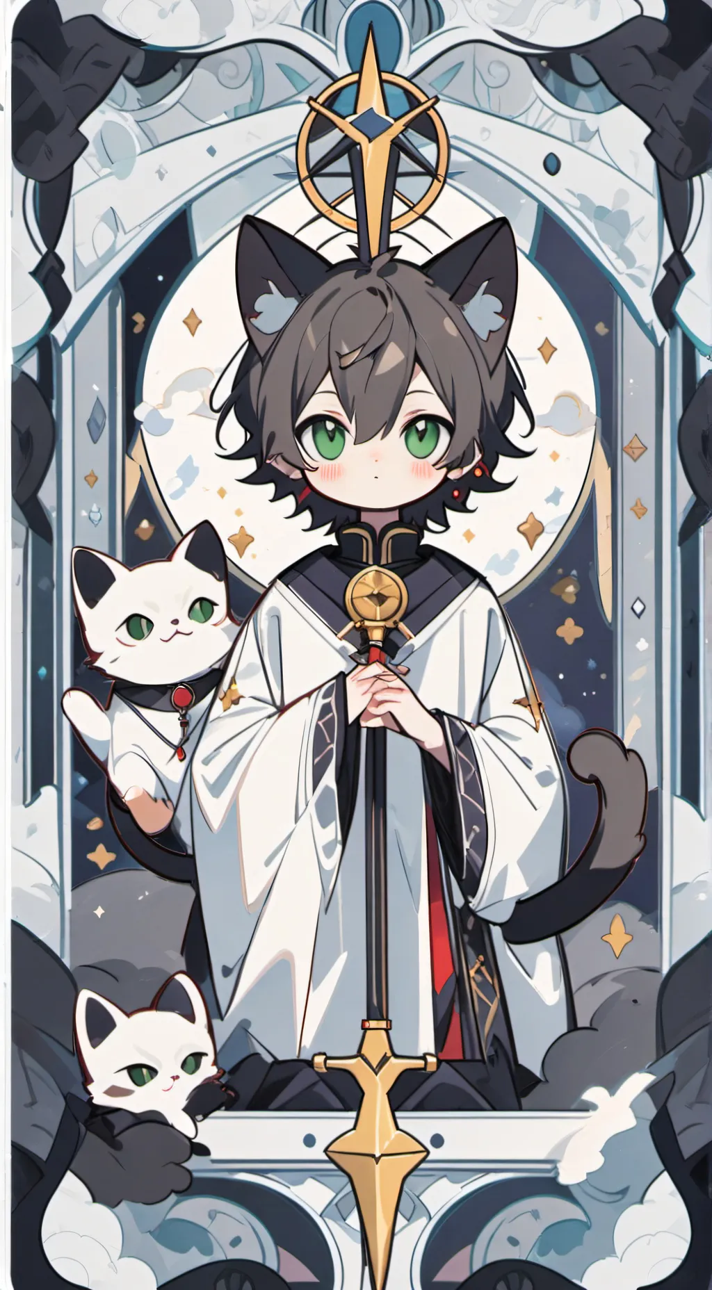 ai character: leo background