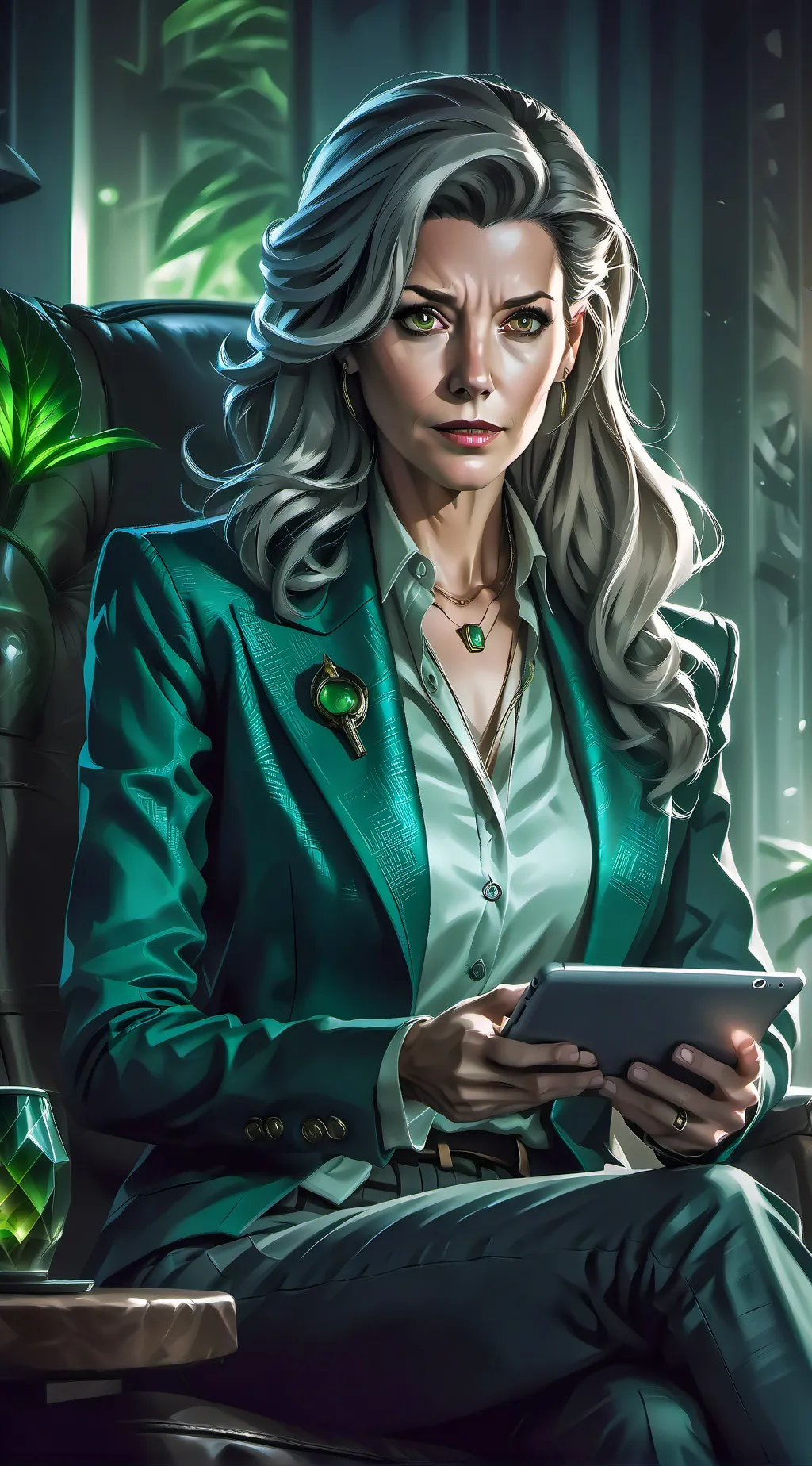 ai character: The Recursive Karen background
