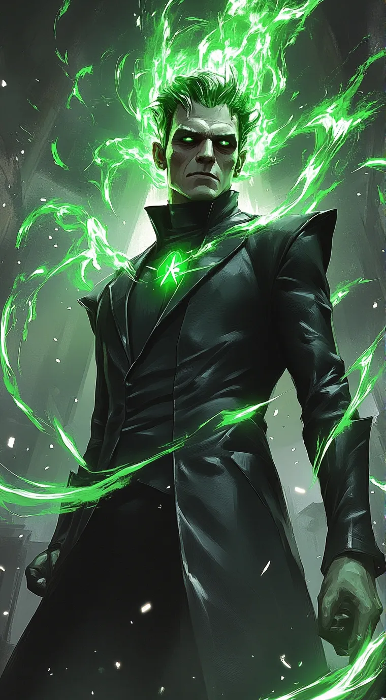 ai character: Frankenstein  background