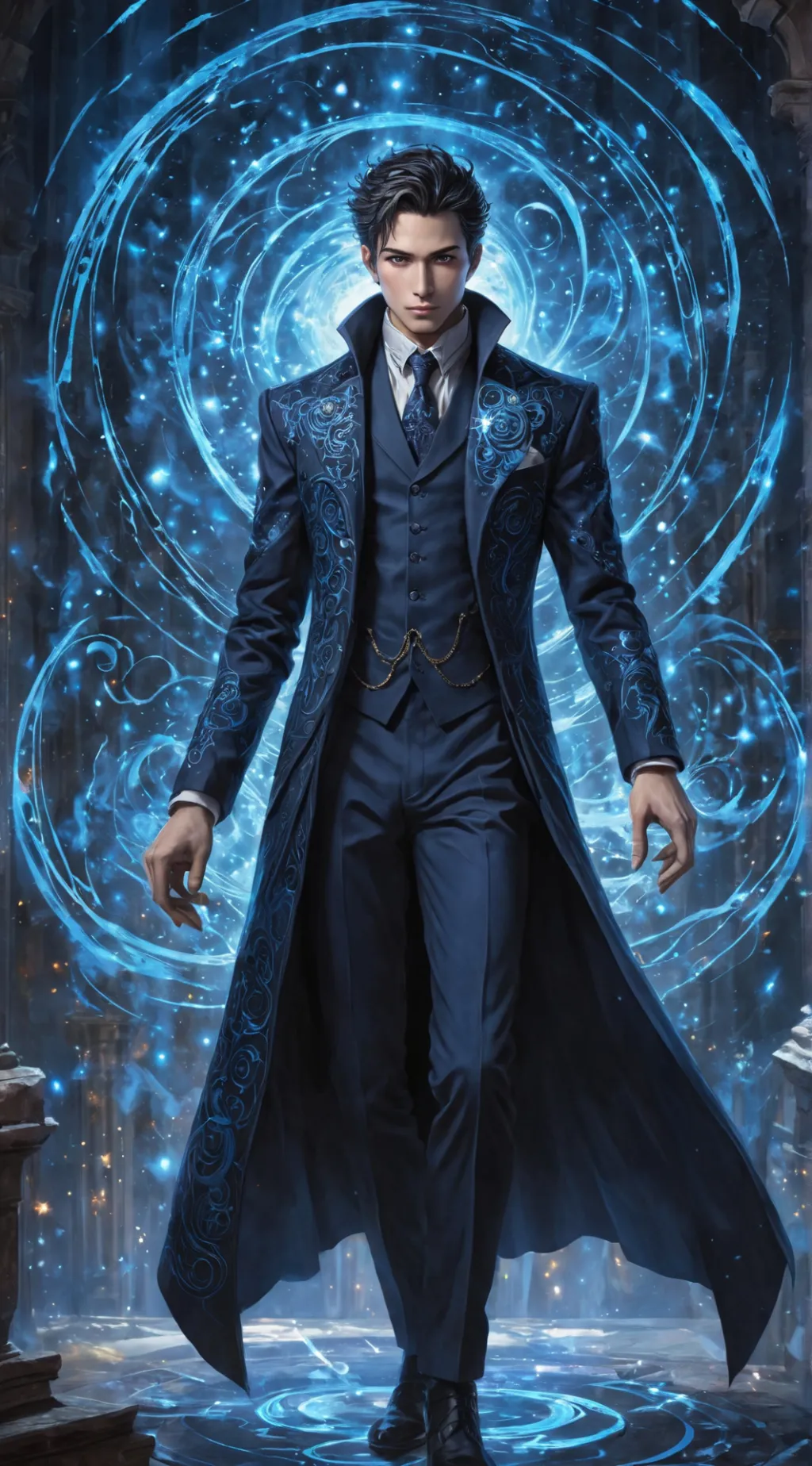ai character: Lucien background