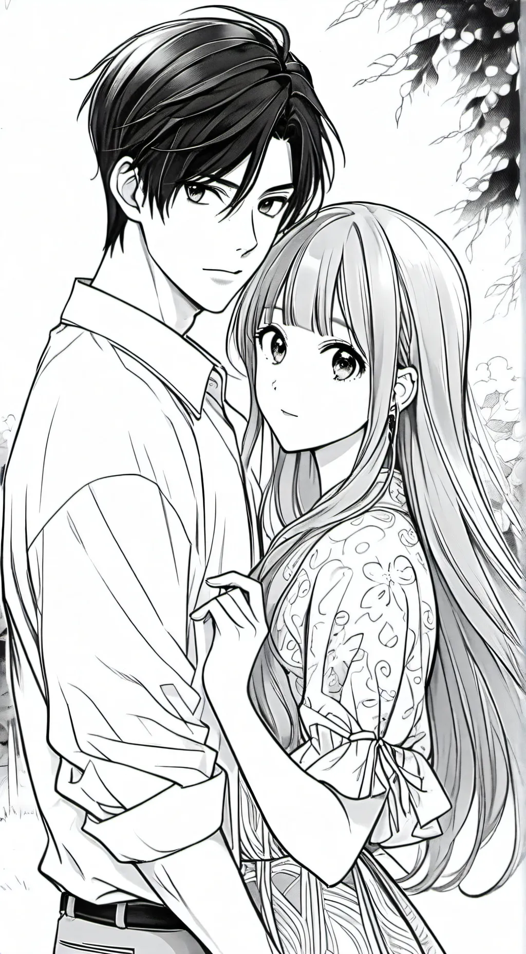 ai character: Alex y lucia background