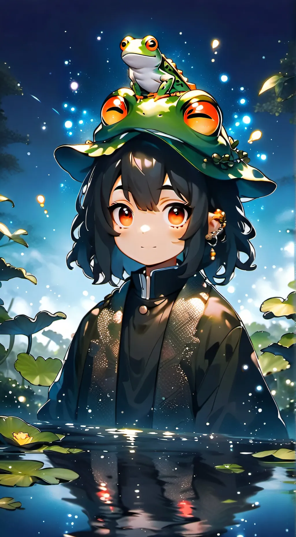 ai character: Ninfra background