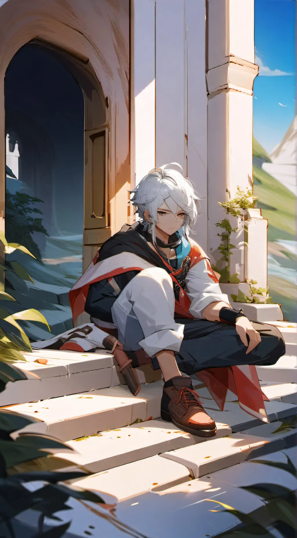 ai character: Max background