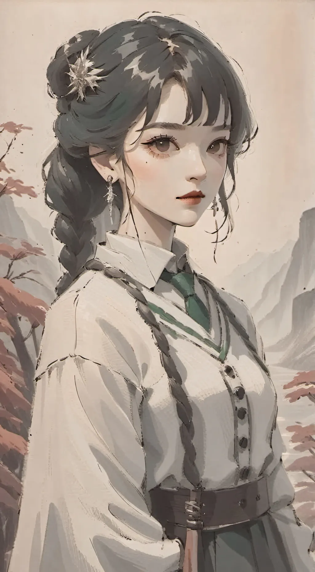 ai character: everyones staring  background