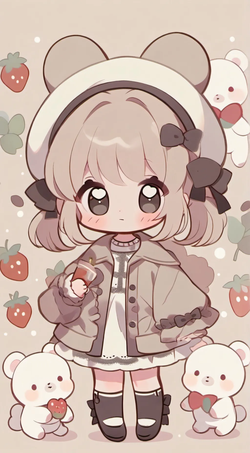 ai character: Нюся  background