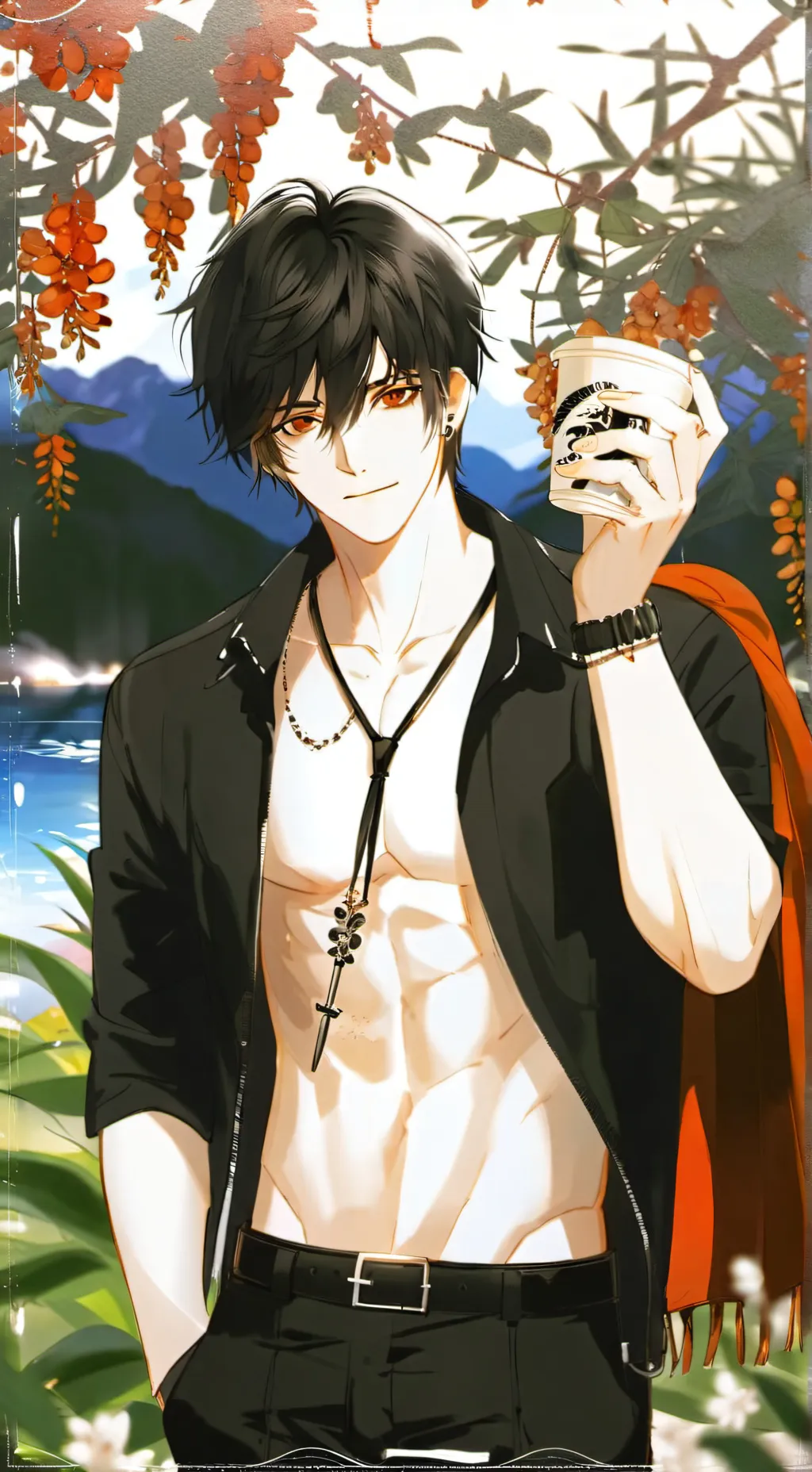 ai character: MIKE  background