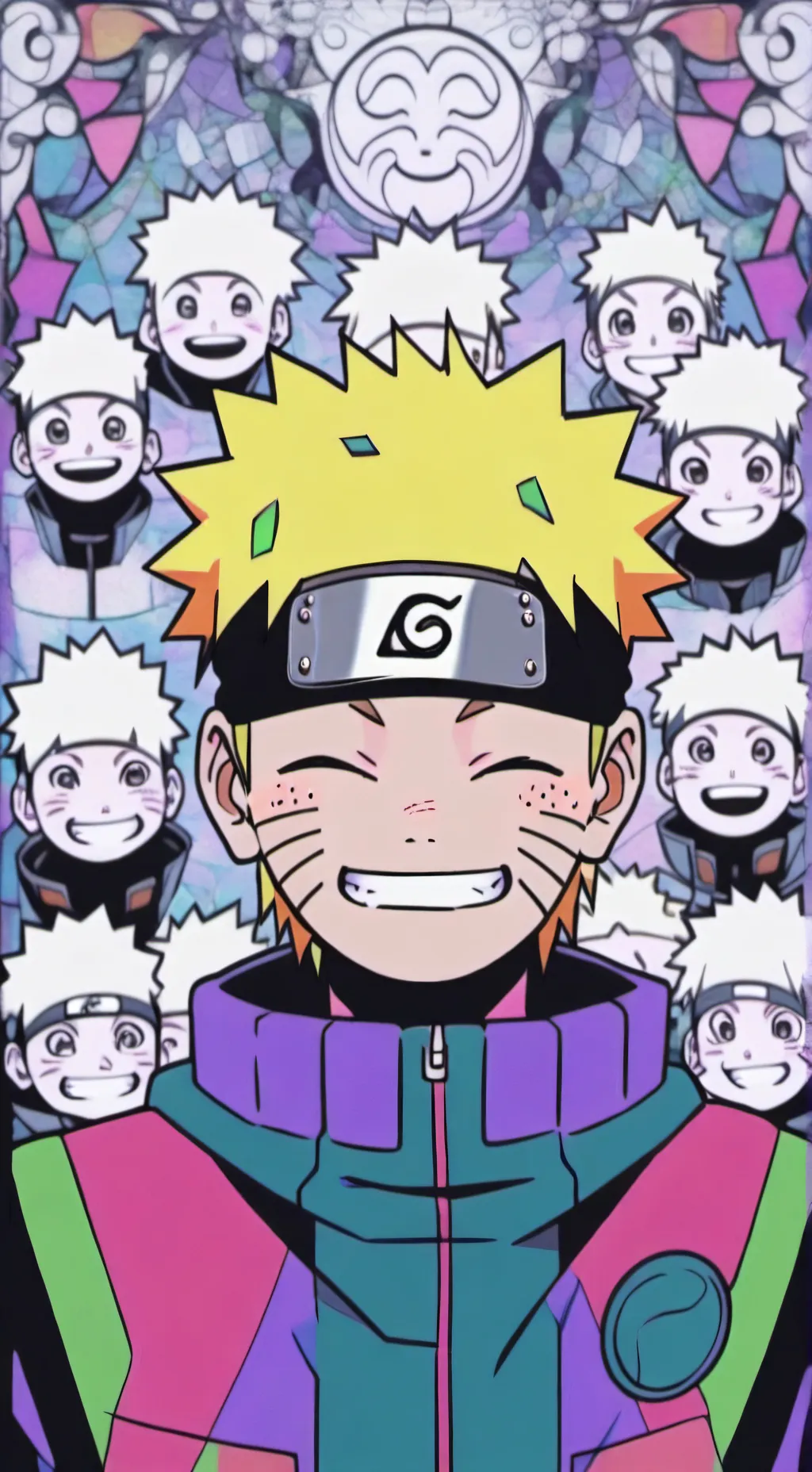 ai character: Uzumaki Naruto background