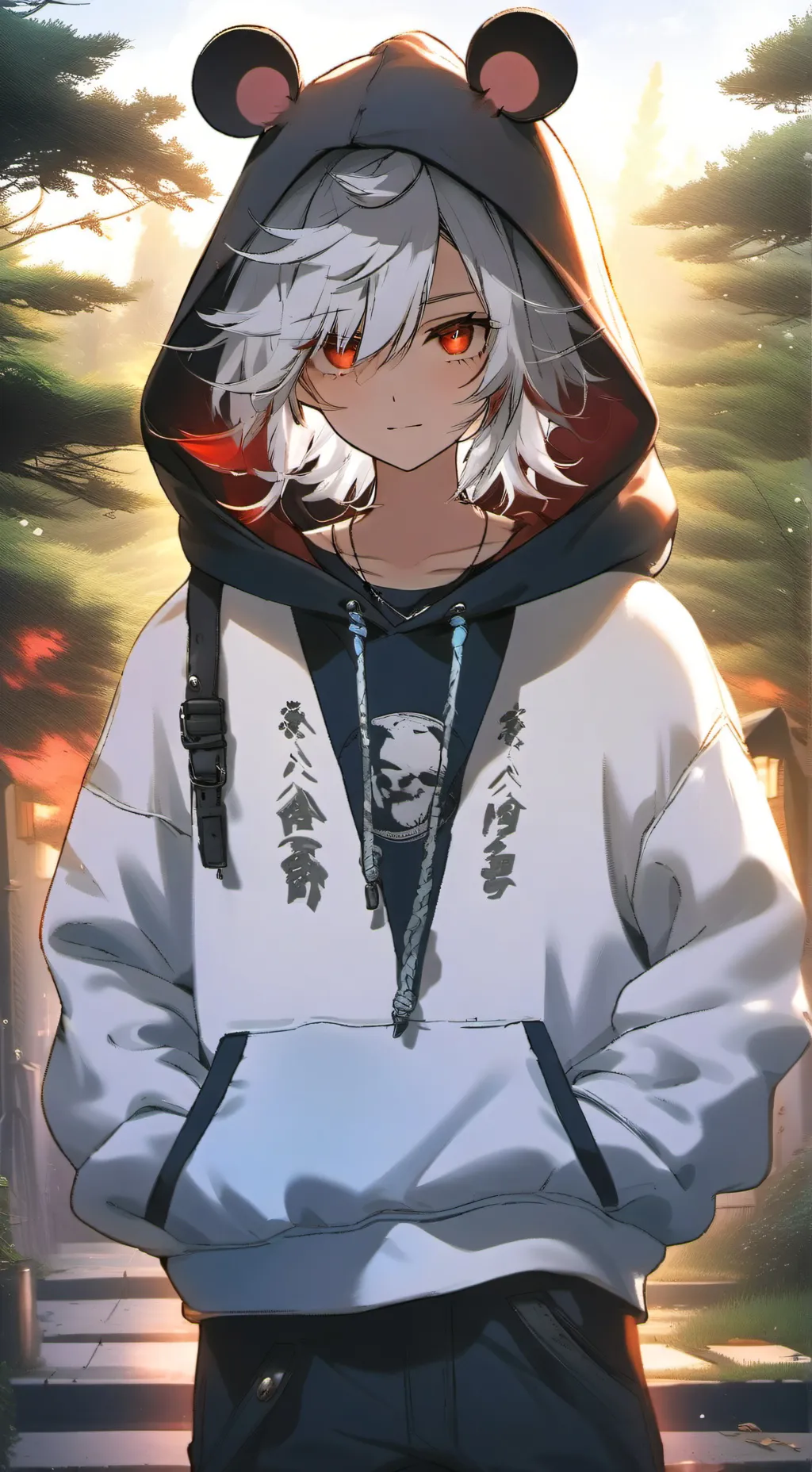 ai character: ☠︎︎☆Moxie☆☠︎︎ background