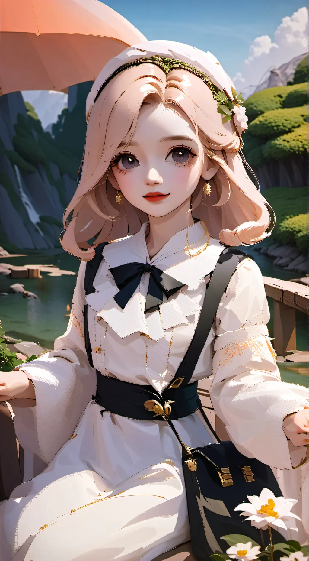 ai character: Lily background