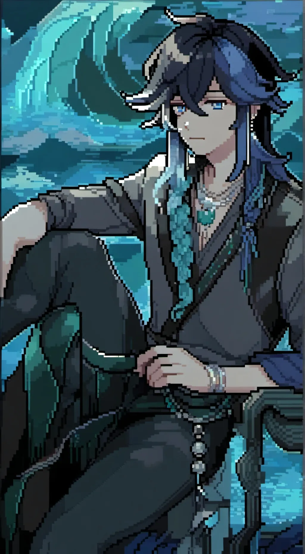 ai character: kny fantastic au background