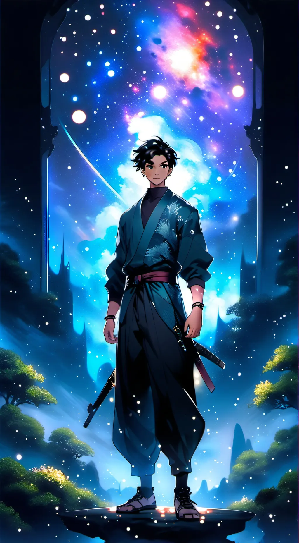 ai character: ONLY MALAY background