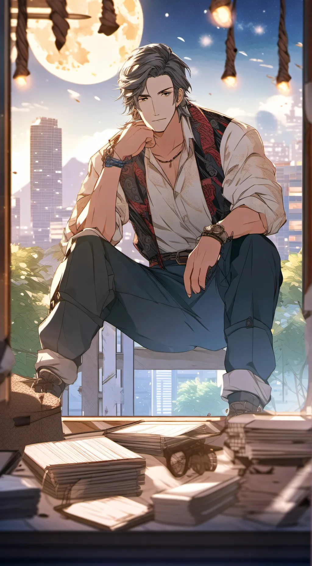 ai character: Lucian background