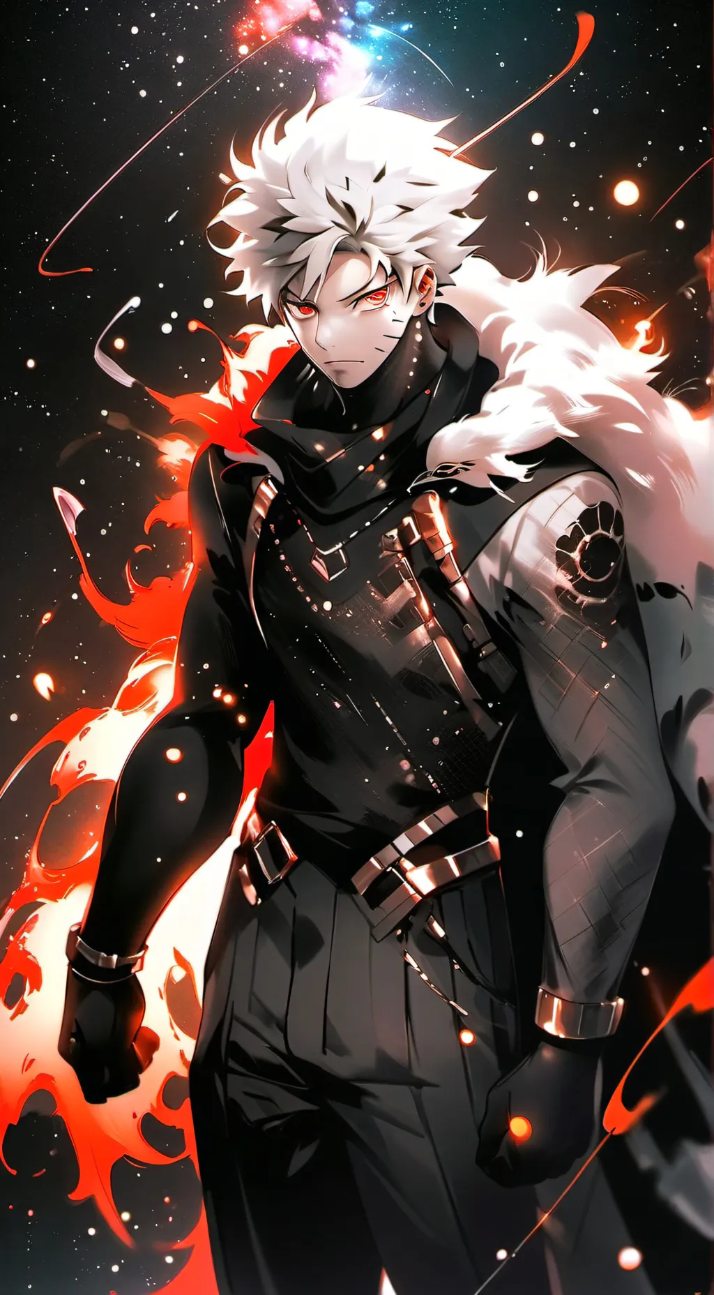 ai character: Bakugou  background