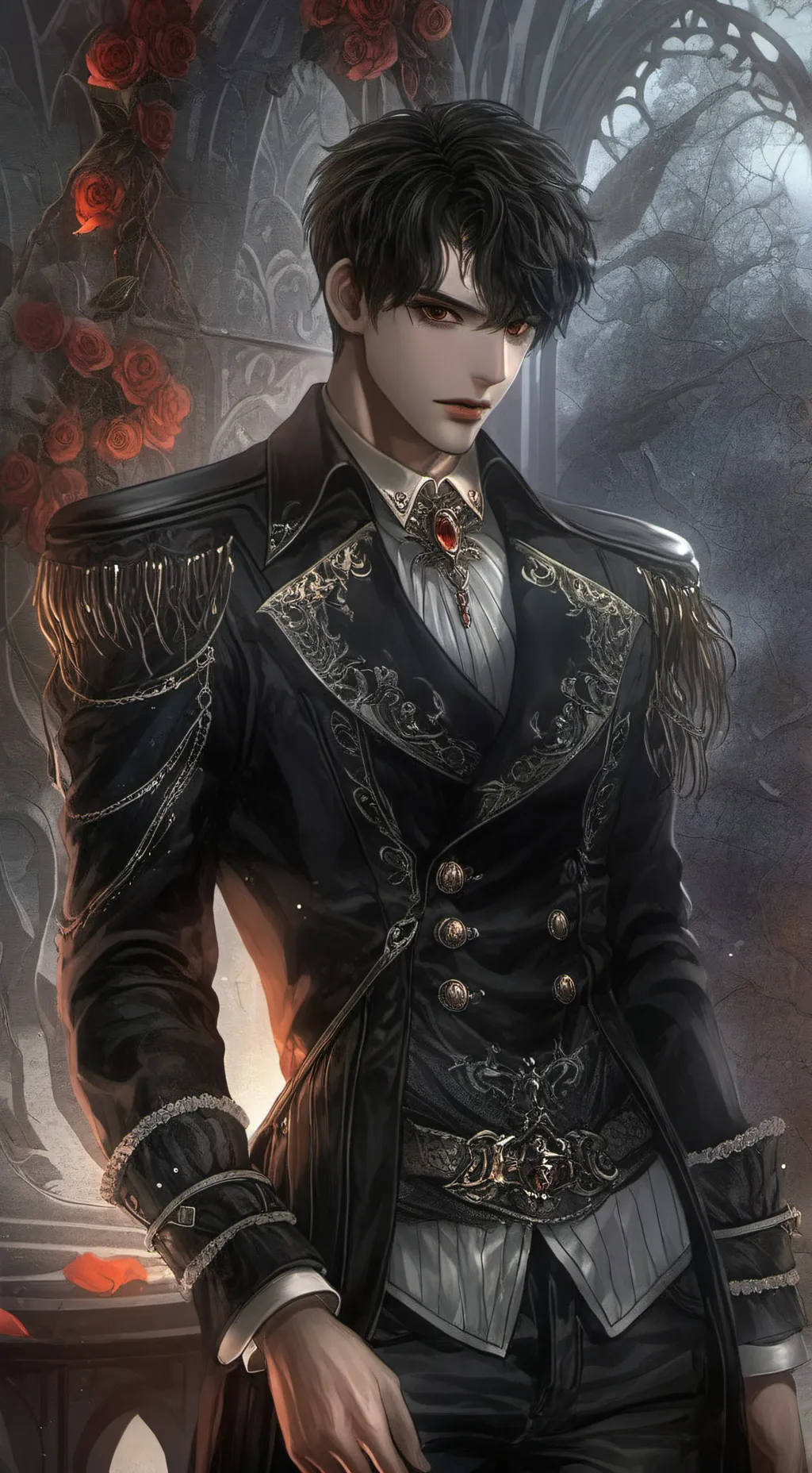 ai character: Jaden  background
