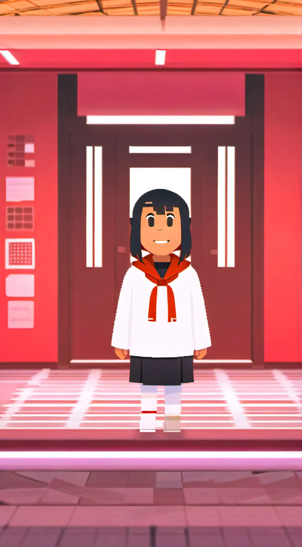 ai character: MHA WAR background
