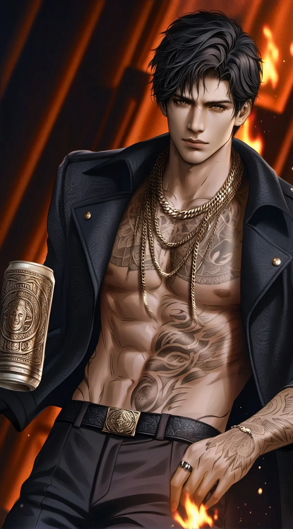 ai character: Luka  background