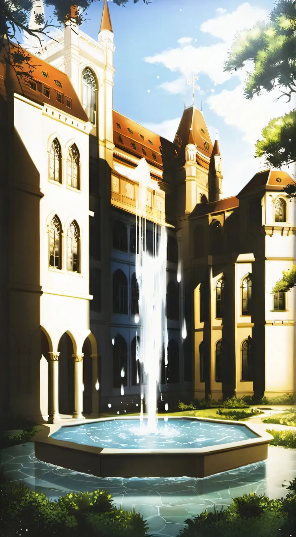 ai character: MHA First Day background