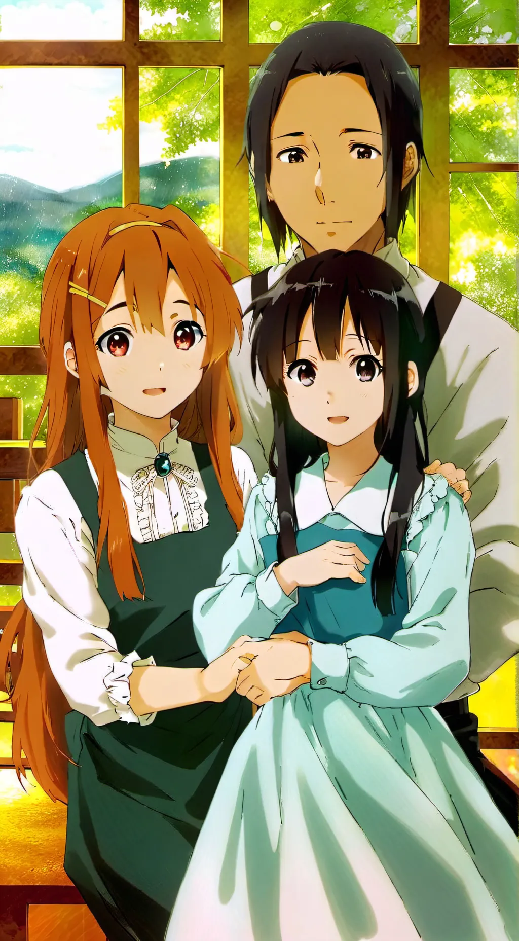 ai character: asuna krito zoie  background
