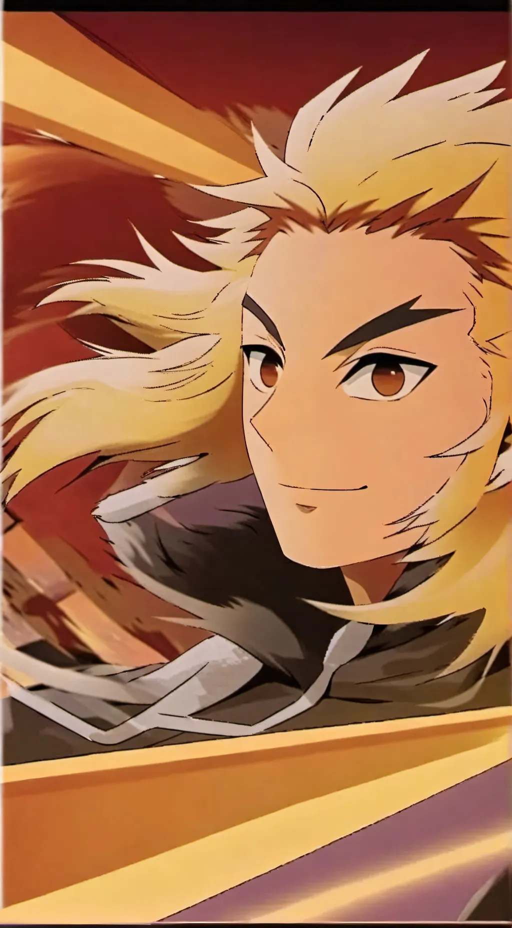ai character: {Rengoku+ KNY} background