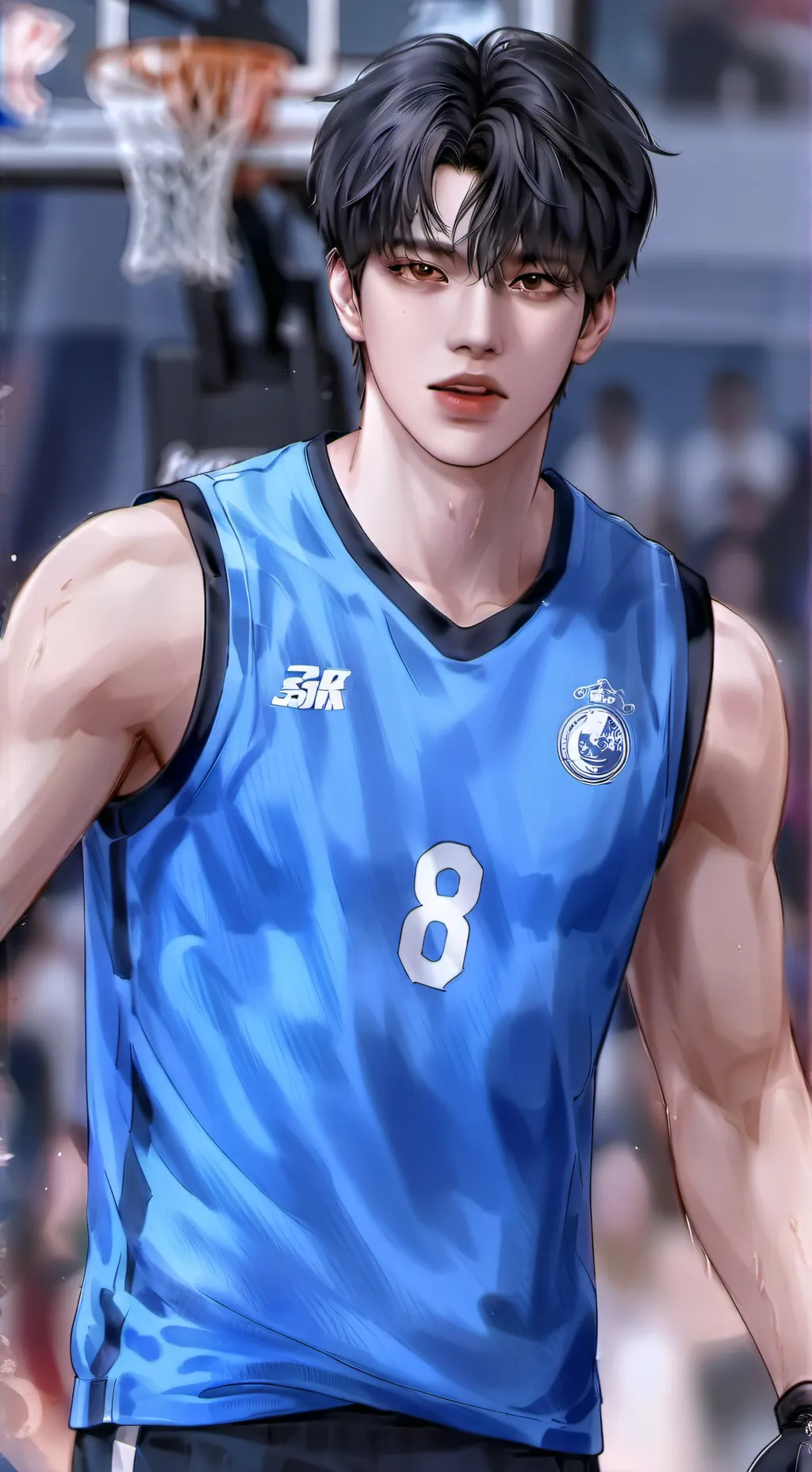 ai character: Jiwon Hye background
