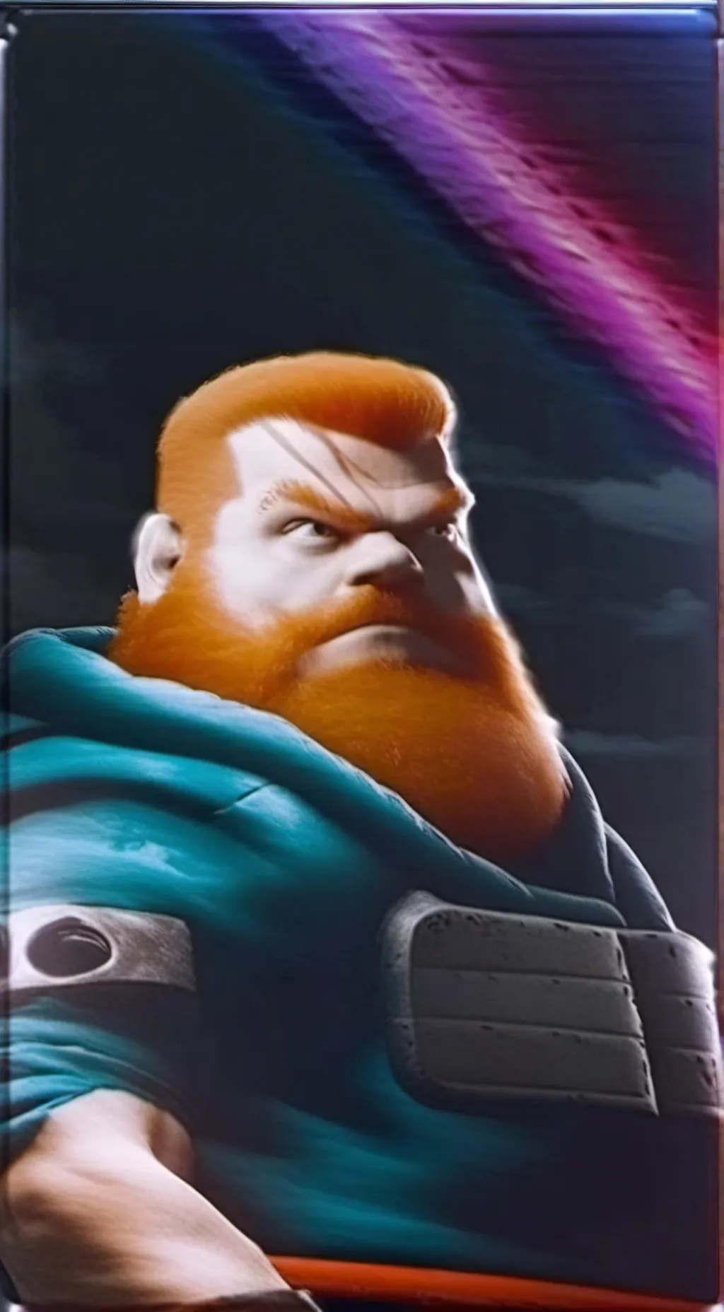 ai character: Caseoh vs sans  background