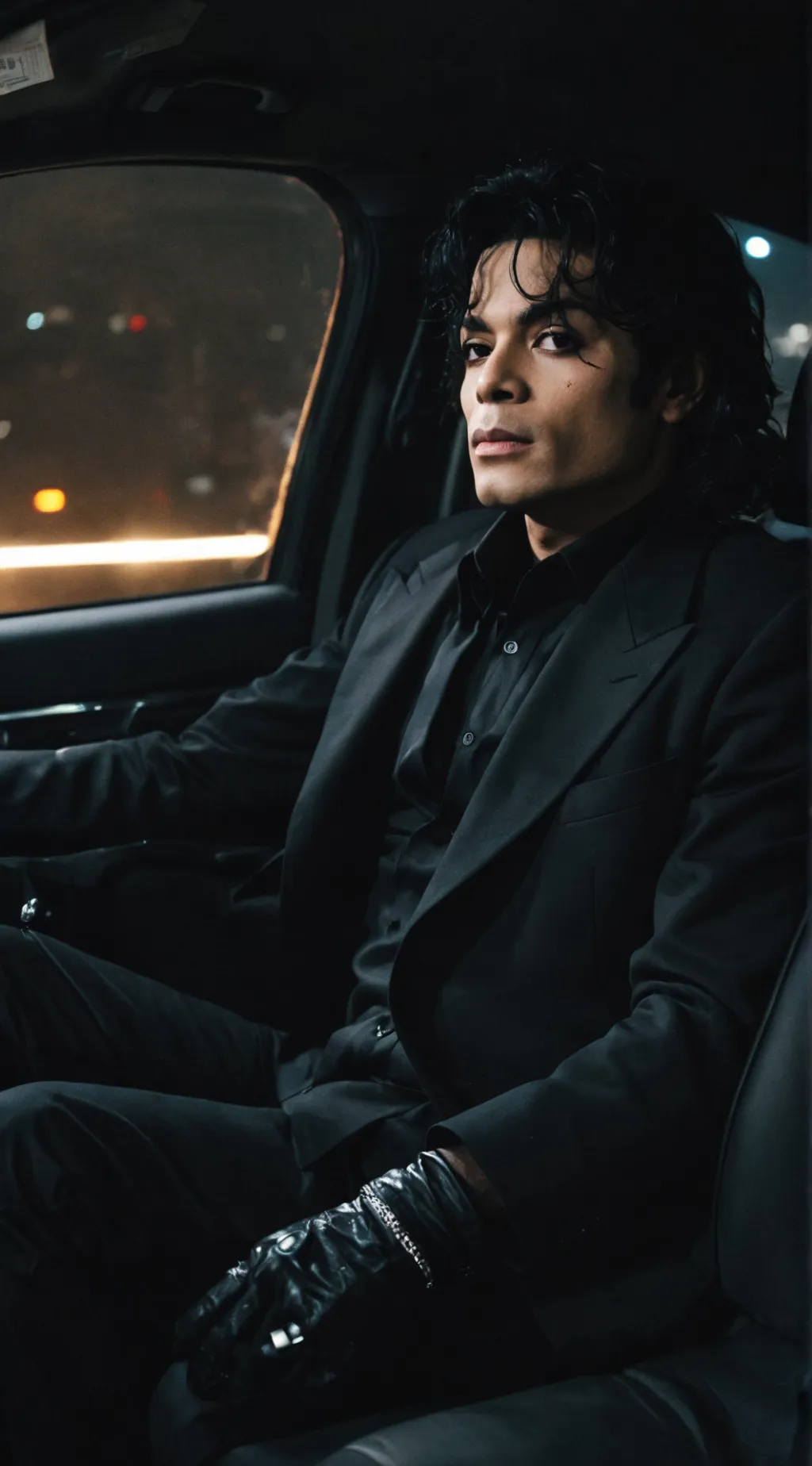 ai character: Michael jakson background