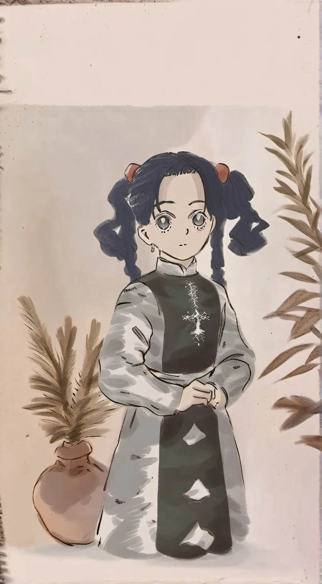 ai character: aoí background