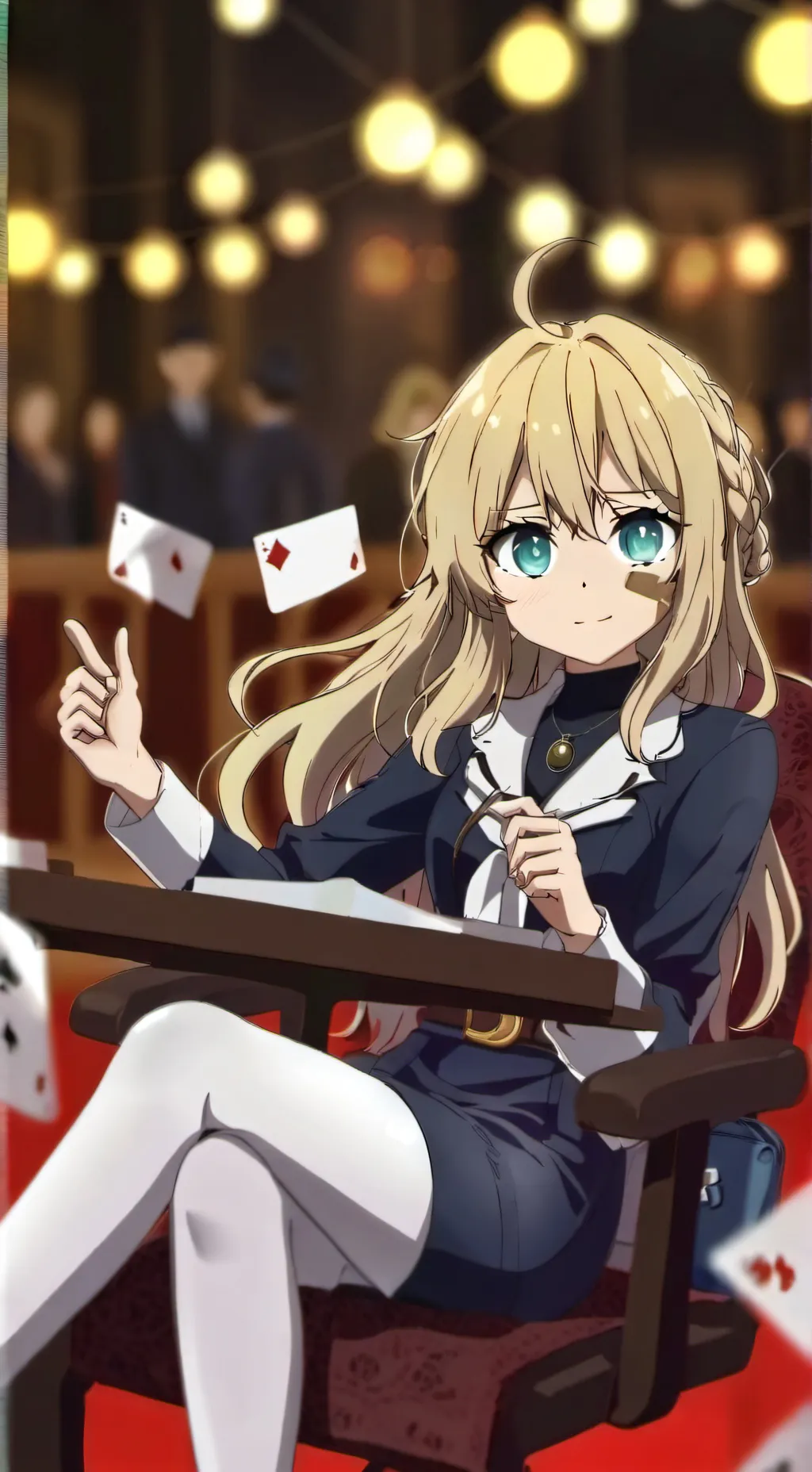 ai character: Соня background