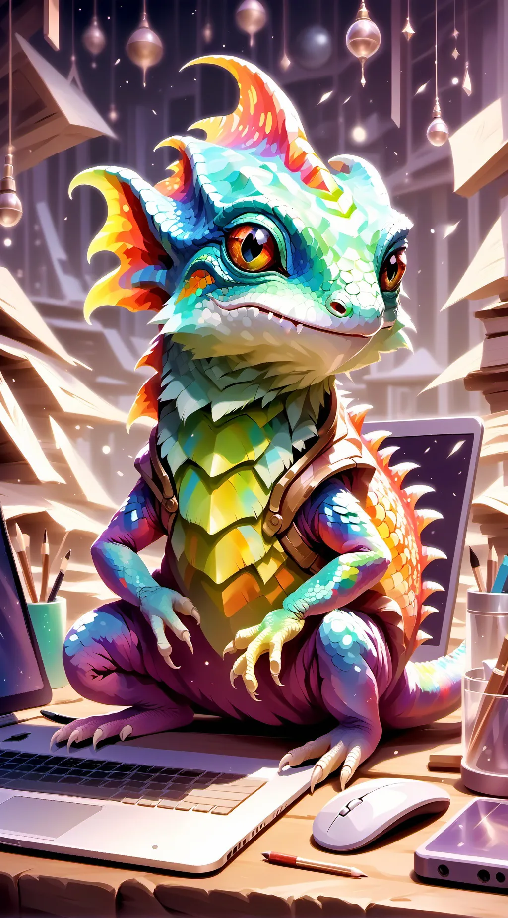 ai character: TikTok background