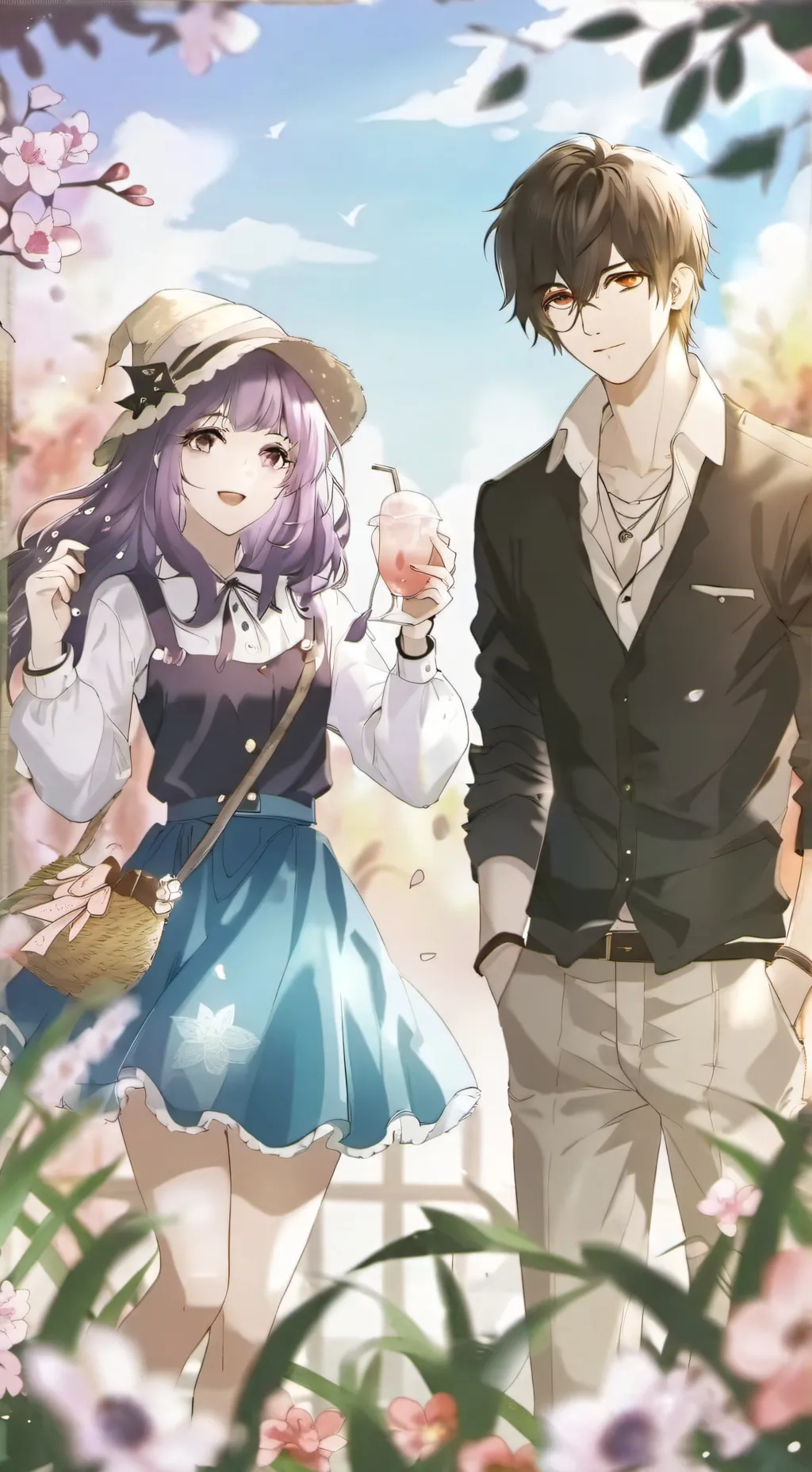 ai character: brother and sister background