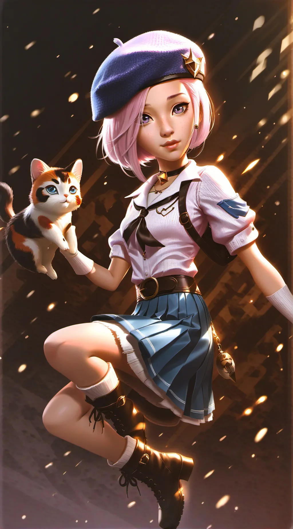 ai character: Miko Ojo background