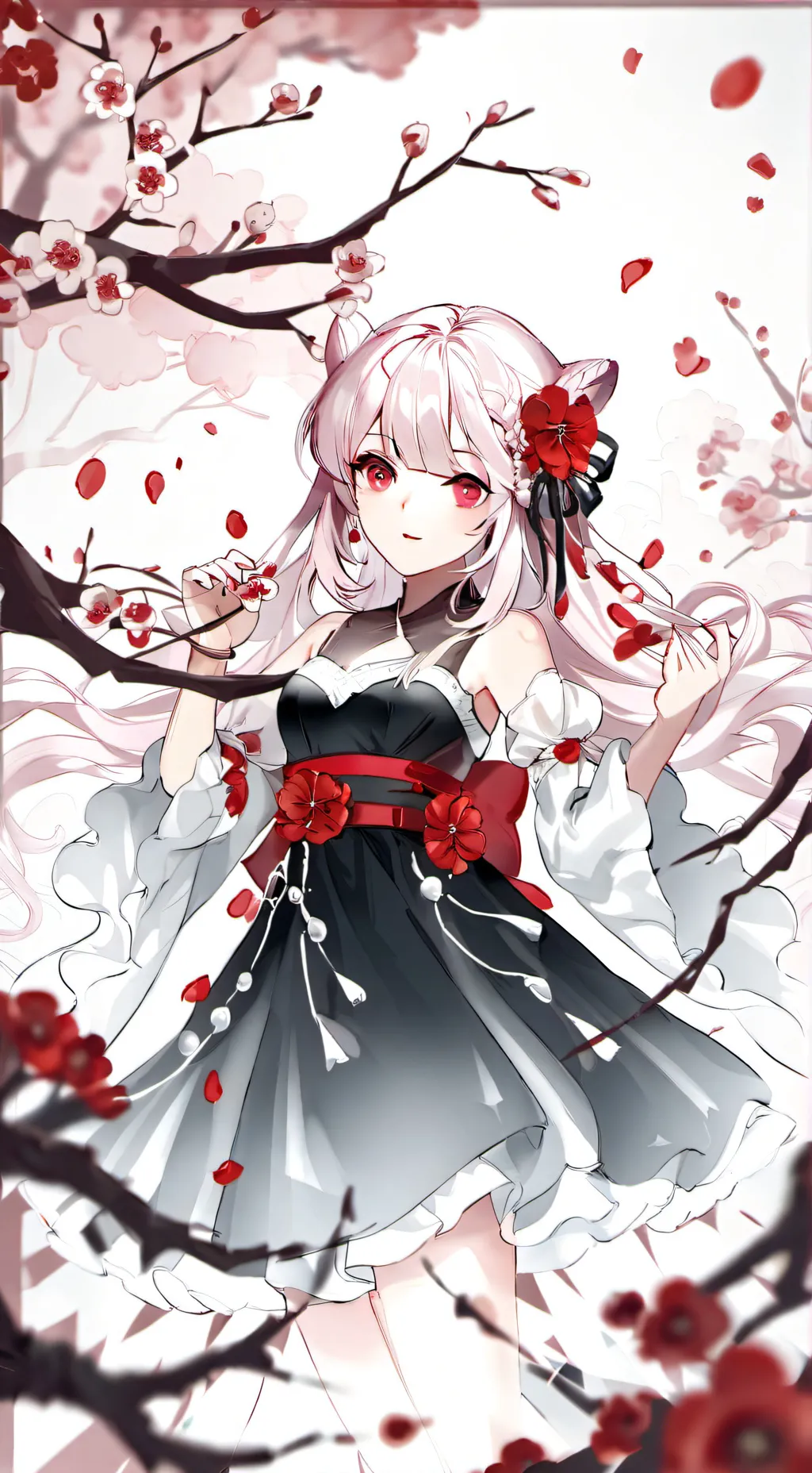 ai character: ♡Kaede♡ background