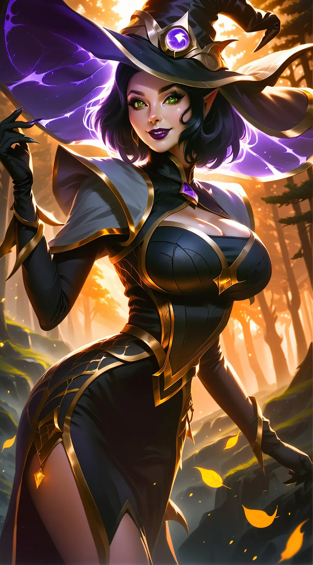 ai character: Lynora background