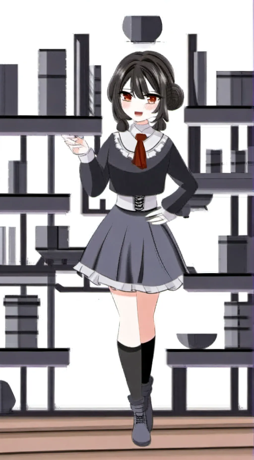 ai character: amiguinha background