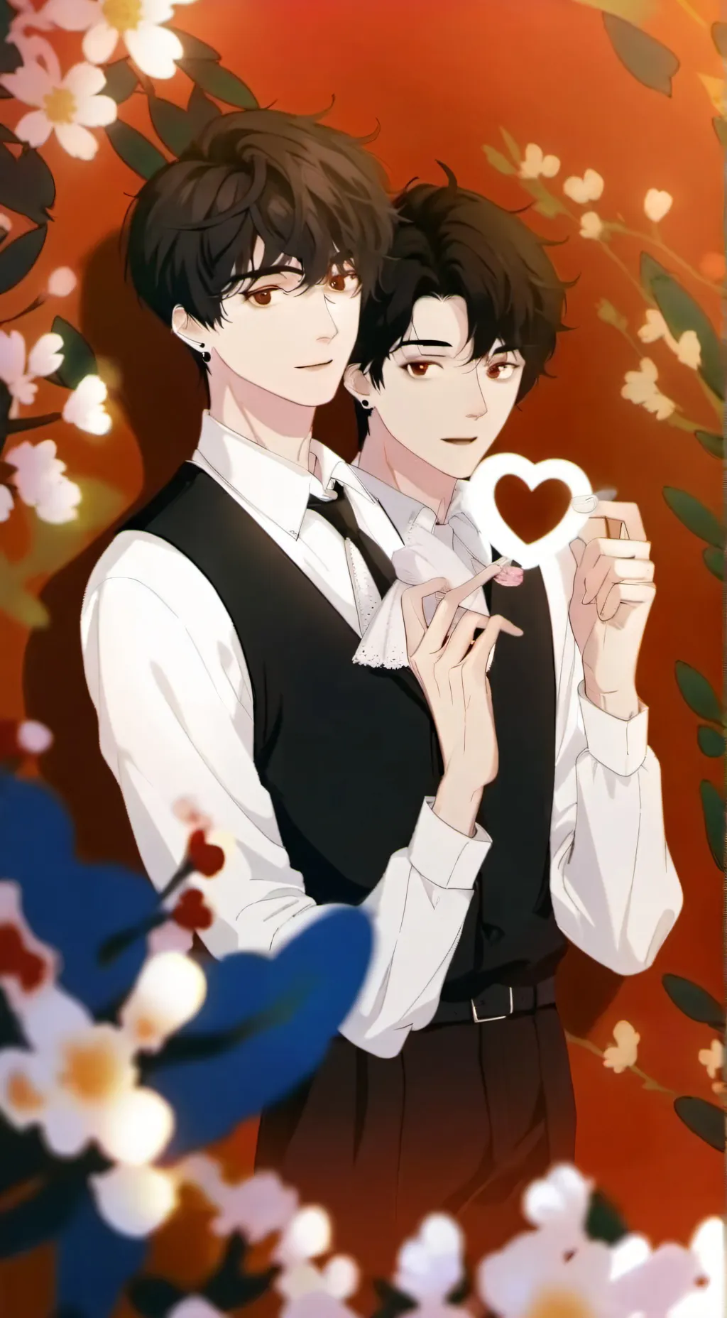 ai character: Kai and Kyle  background