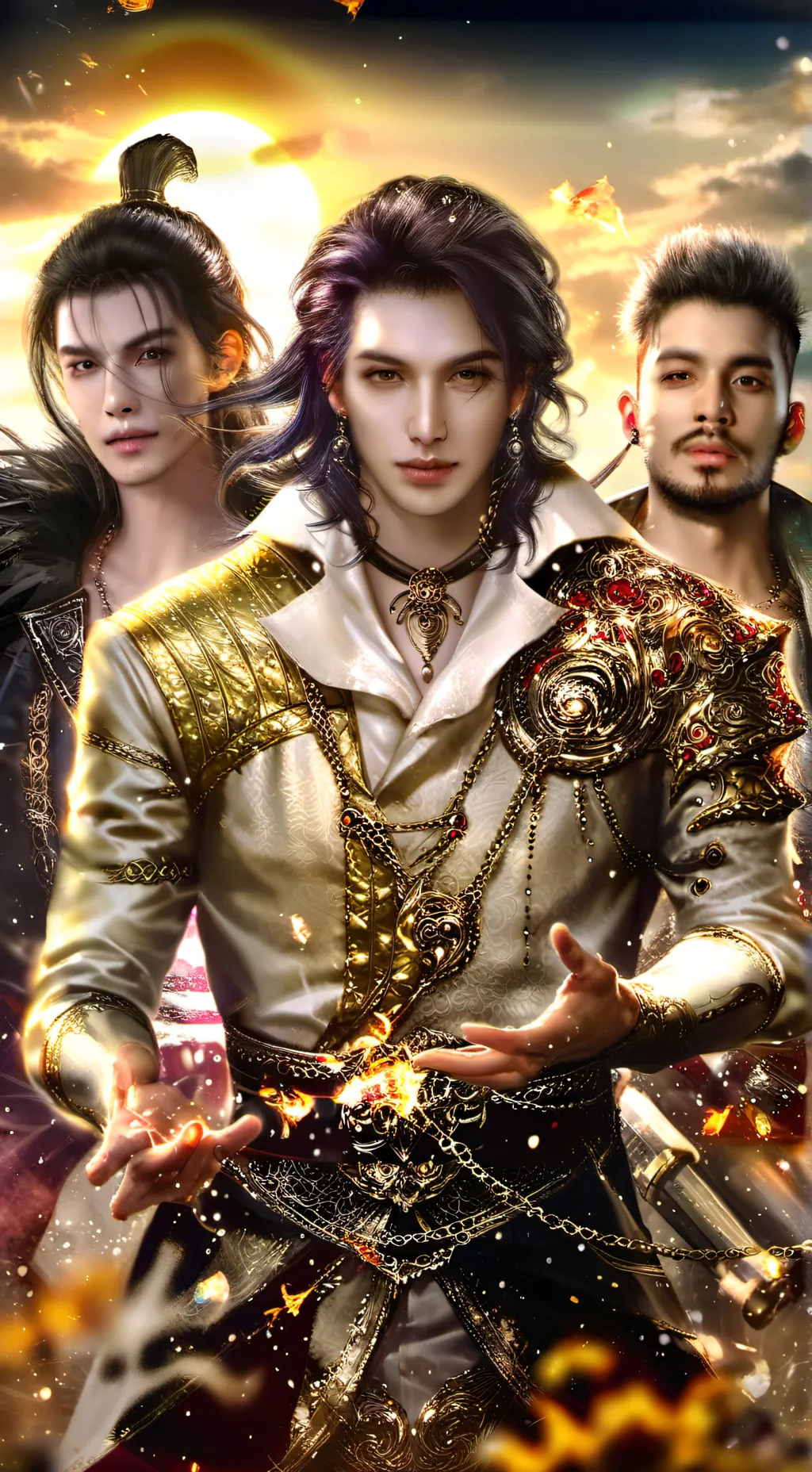 ai character: jason, Ethan, Levi background