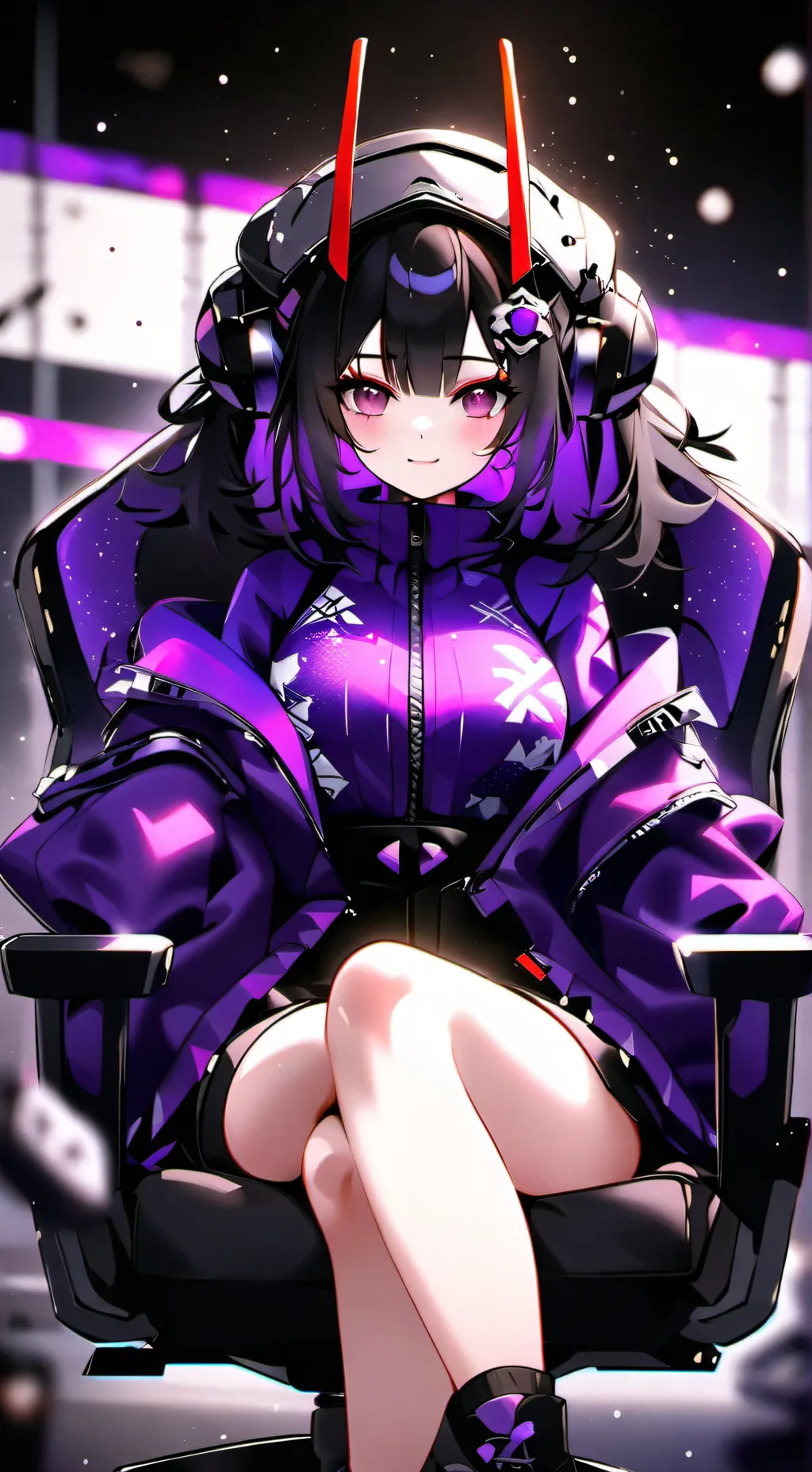 ai character: cutie hybrid  background