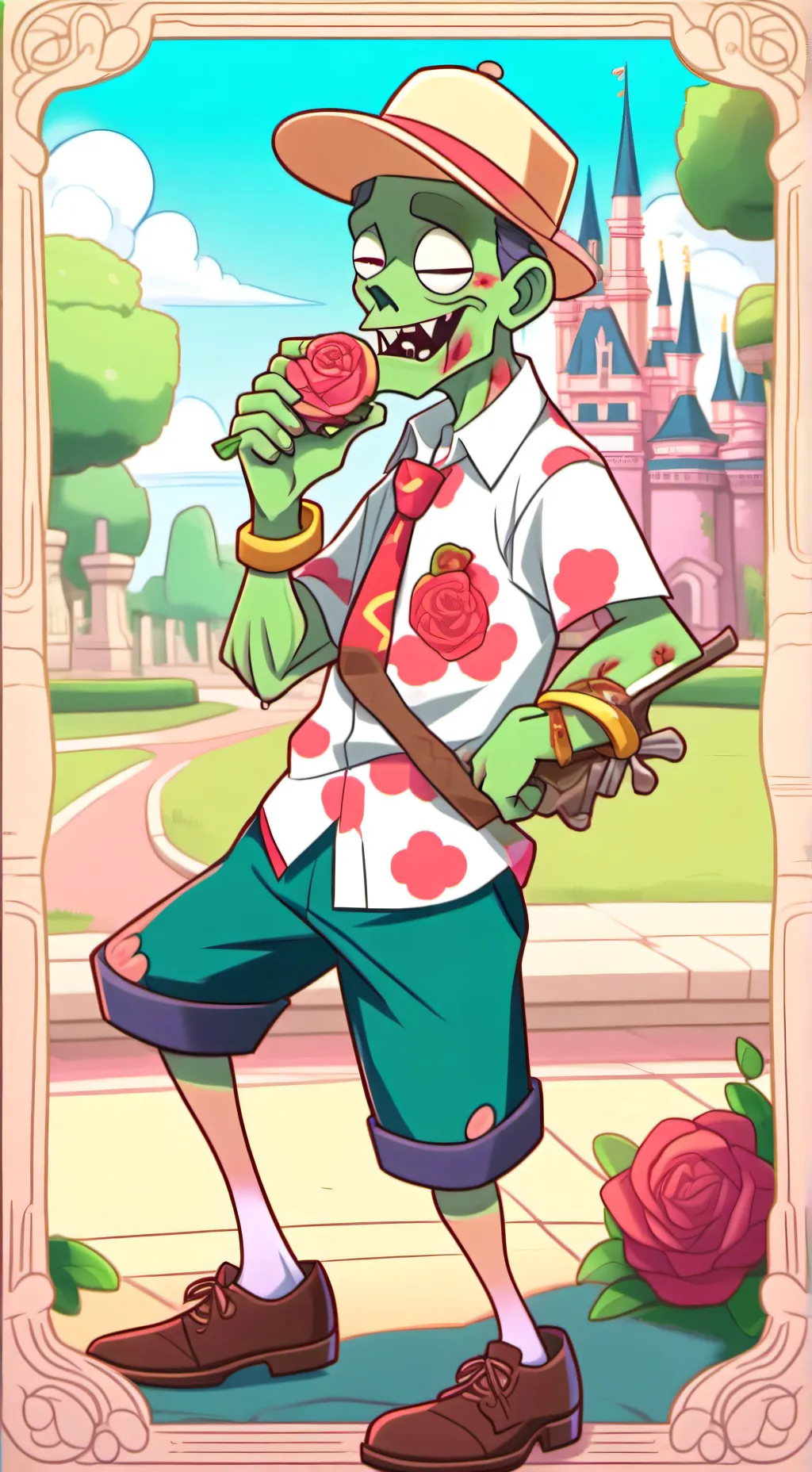 ai character: HH infection background