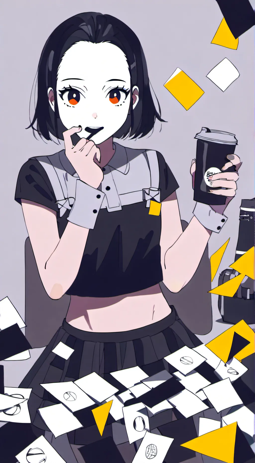 ai character: Lilly background