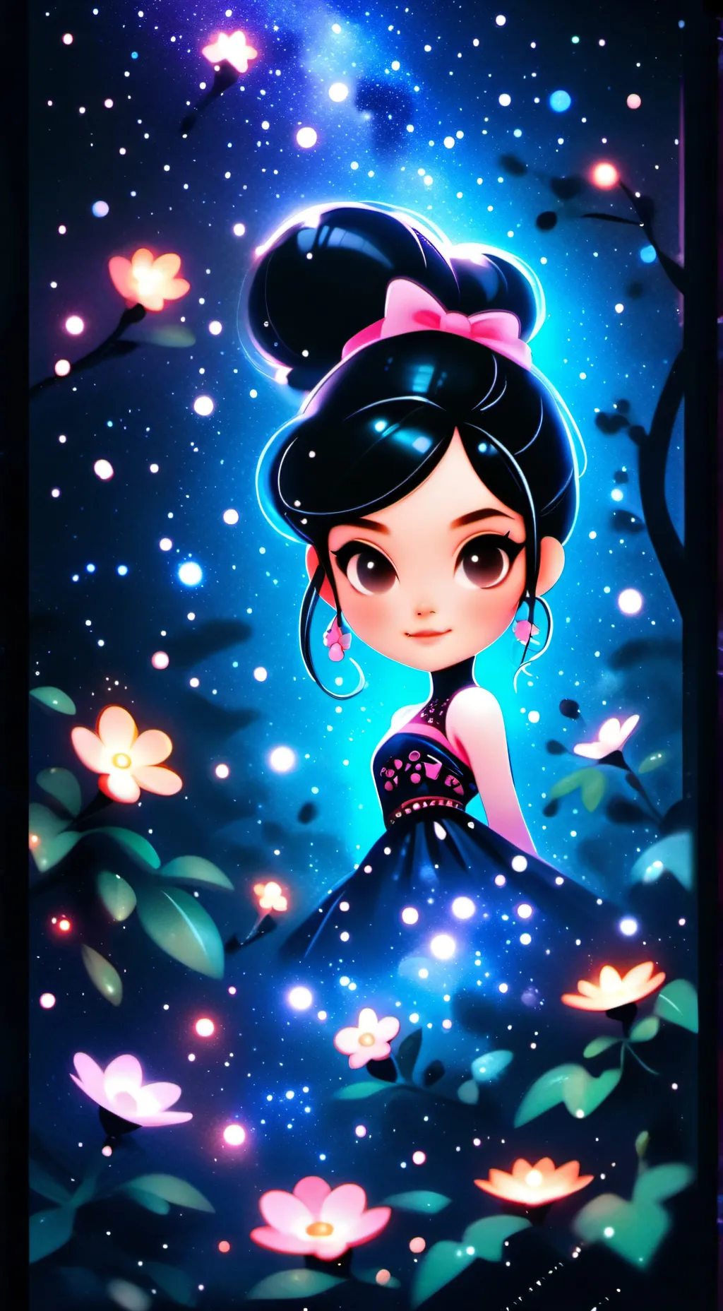 ai character: VAMPIRE VANELLOPE background