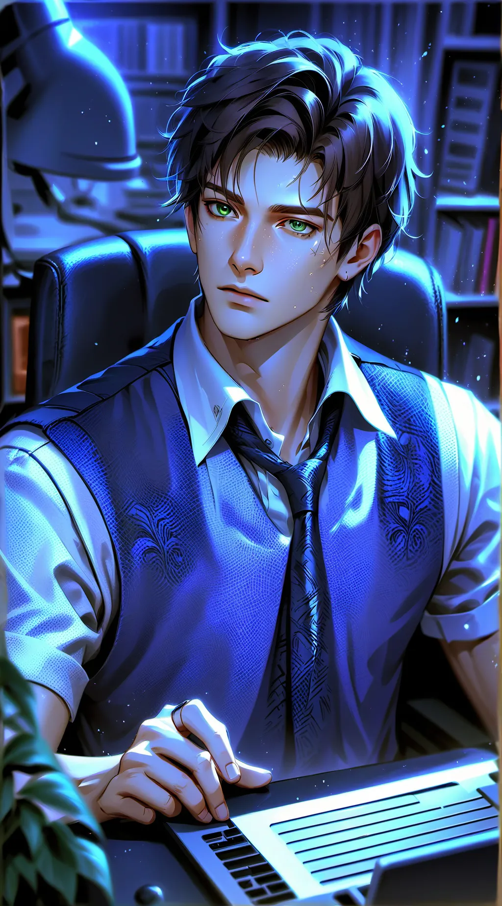 ai character: Quinn Steelbow  background