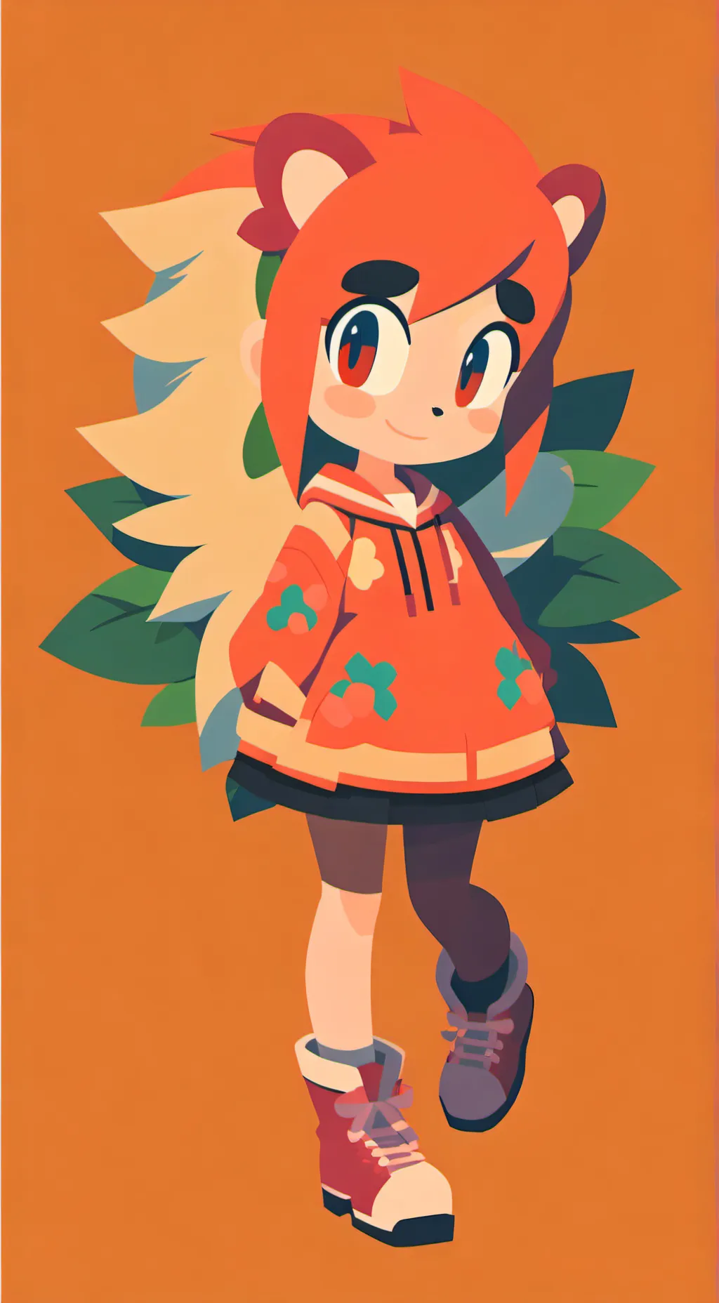 ai character: 🚗Sonic road trip✨️ background